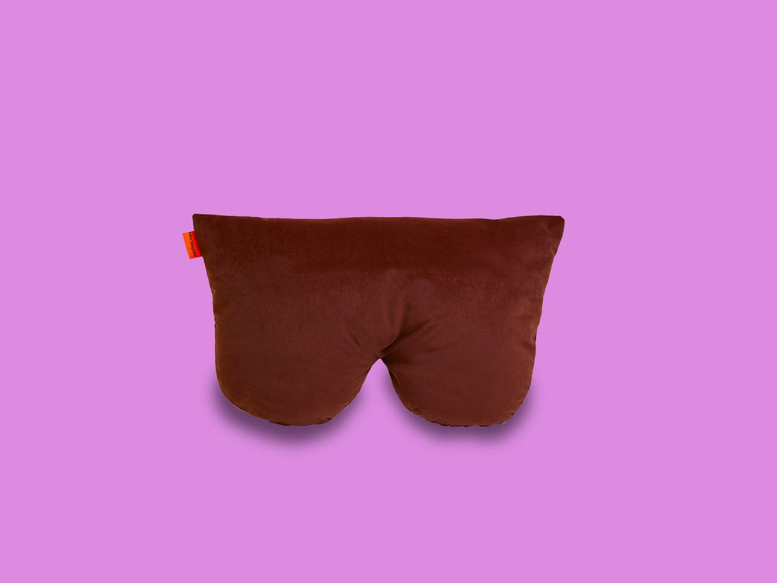 BOOB VELVET PILLOW WITH TASSELS