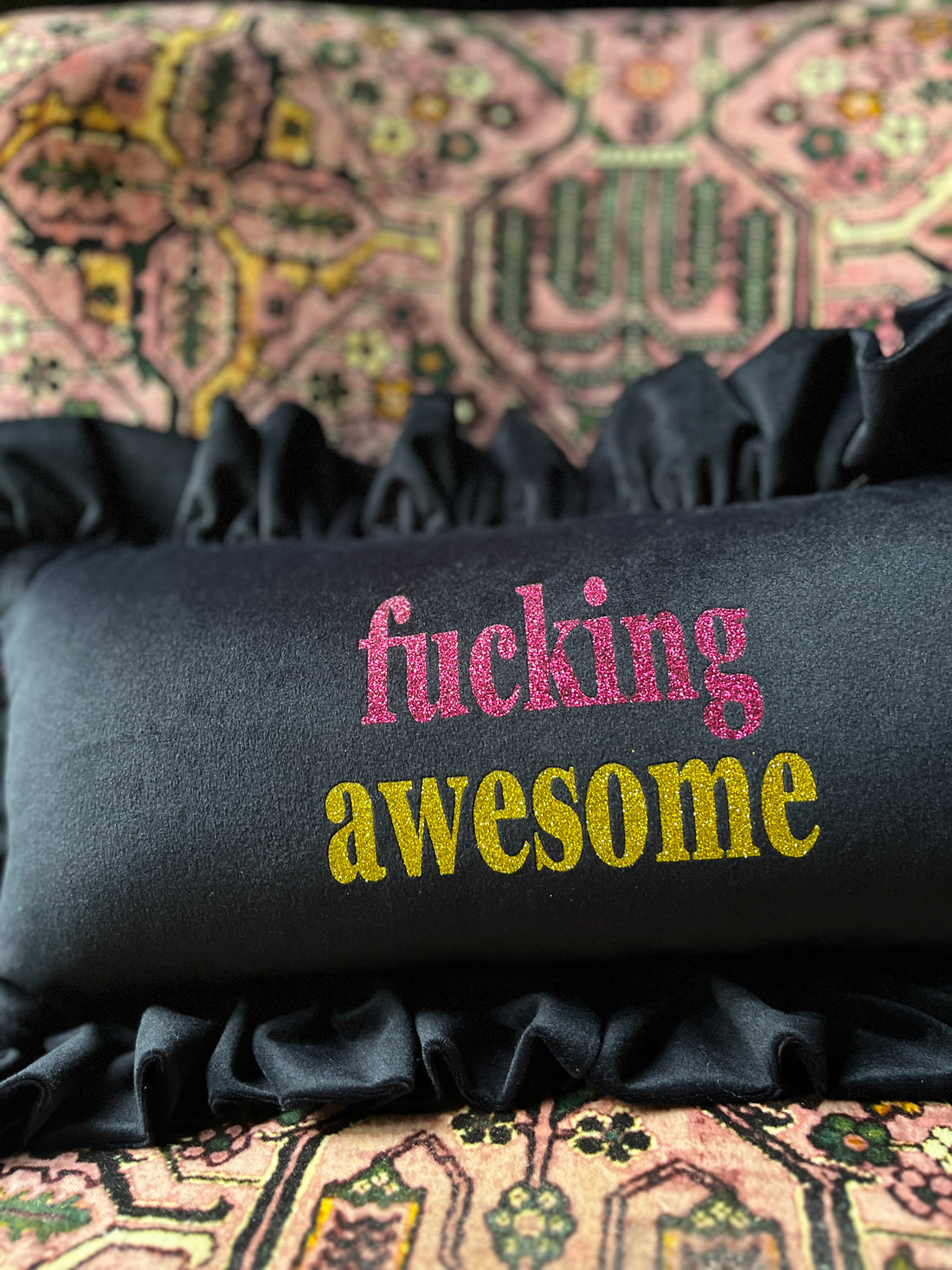 FUCKING AWESOME MINI CUSHION